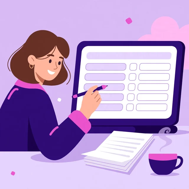 Client completing a Rank Rays SEO audit request form