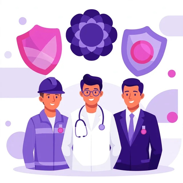 Authoritative experts — engineer, doctor and executive — with trust shields representing Rank Rays E-E-A-T focused SEO