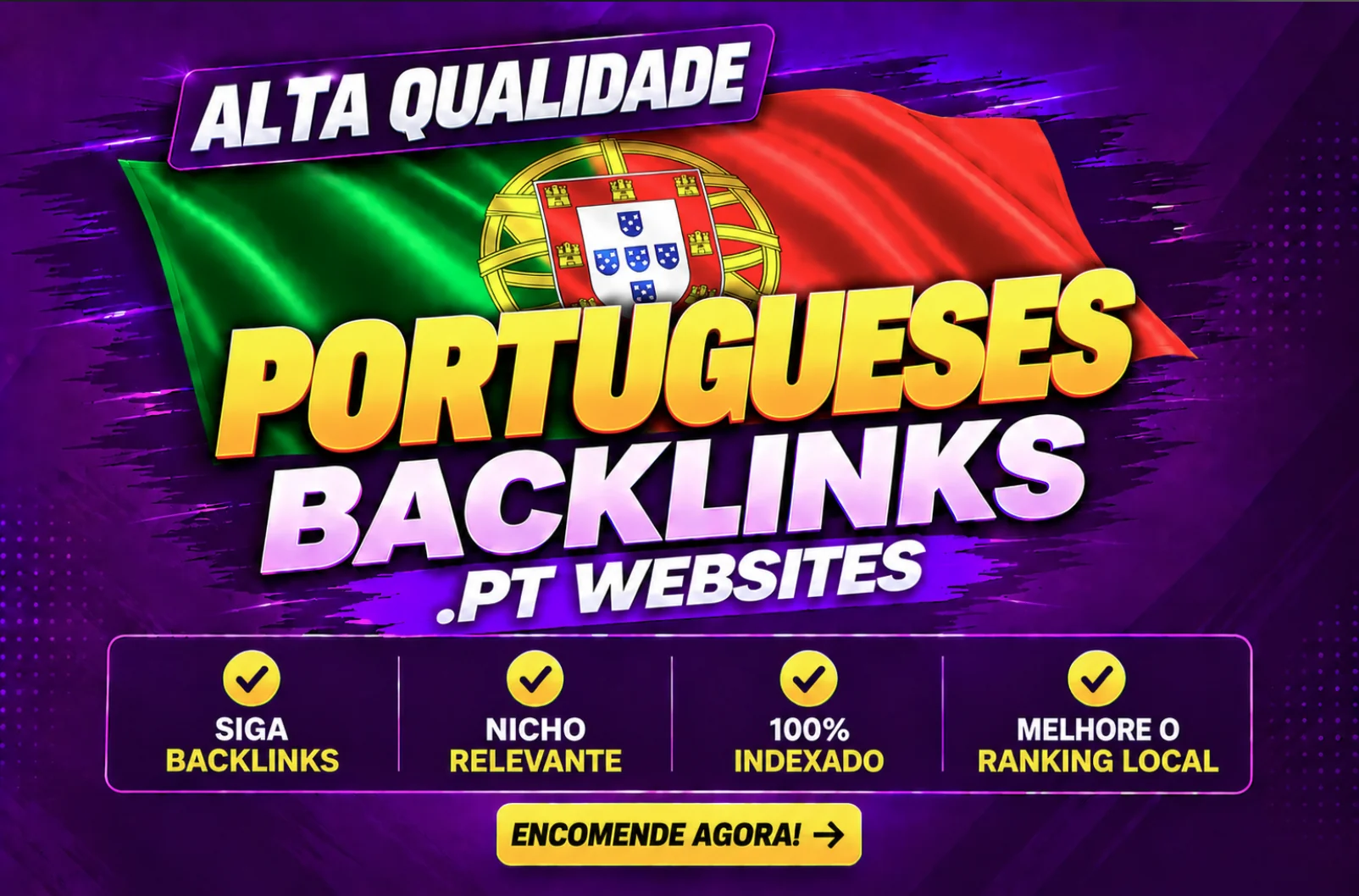 Portugueses backlinks de .PT websites: siga backlinks, nicho relevante, 100 por cento indexado, melhore o ranking local