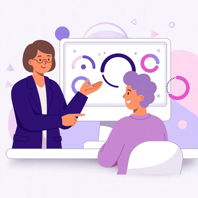 Rank Rays specialist honestly explaining SEO tool limitations to a user at a dashboard screen
